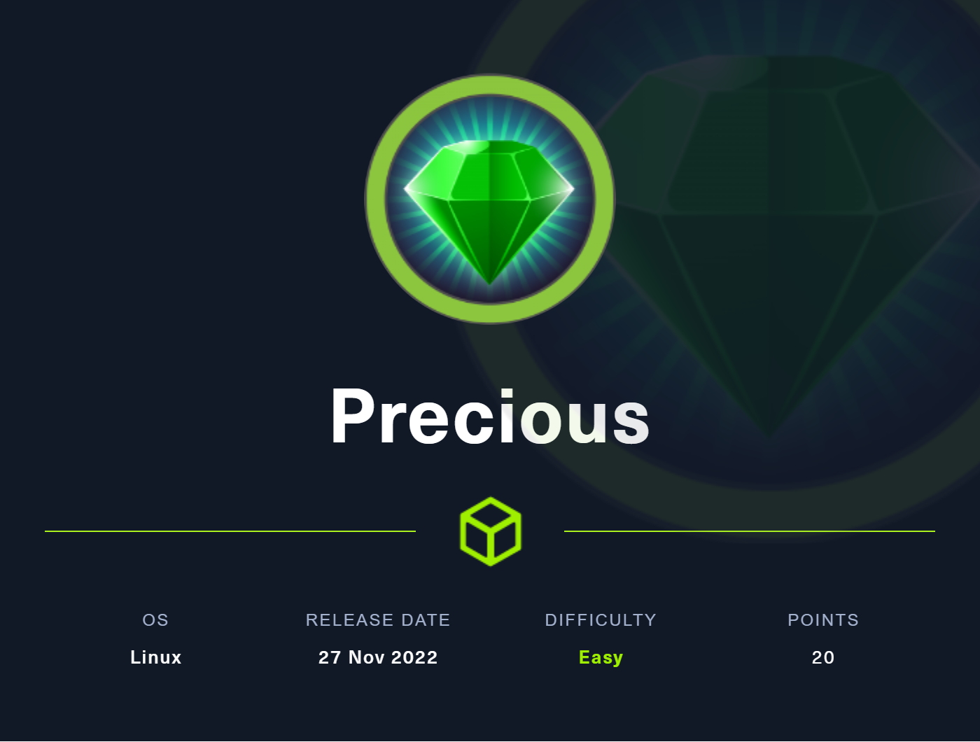 Precious | Write Up | Hack The Box