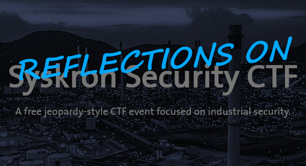 Reflections on Syskron Security CTF 2020