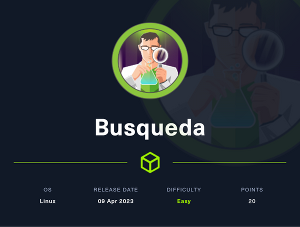 Busqueda | Write Up | Hack The Box